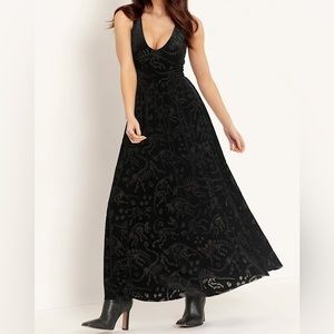 BM Velvet Fossil Dress